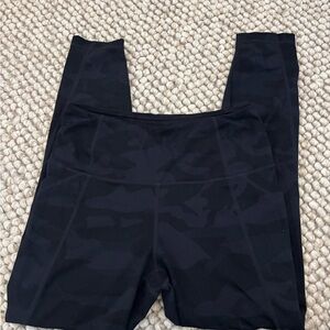 Black Camouflage Leggings